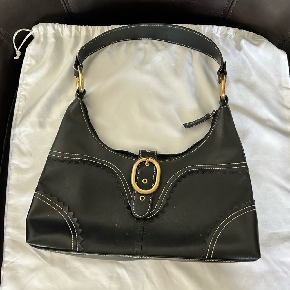 Anne Klein 💖 Satchel Shoulder Handbag Black